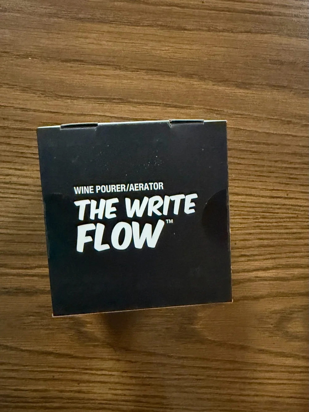 The Write Flow wine pourer/aerator